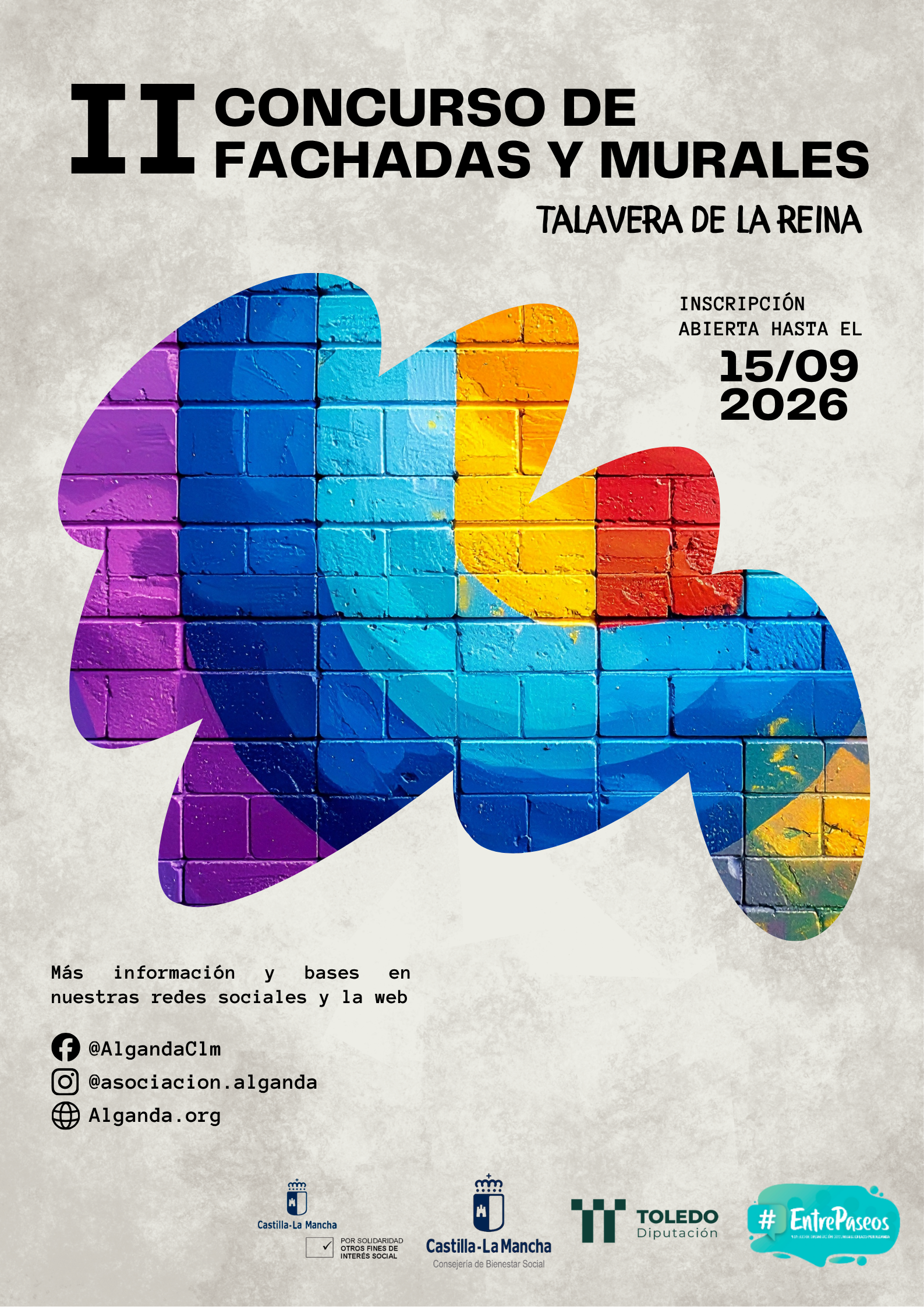 II CONCURSO DE PINTURA MURAL Y ARTE URBANO EN TALAVERA DE LA REINA